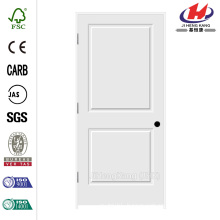 36 in. x 80 in. C2020 Primed 2-Panel Solid Core Premium Composite Single Prehung Interior Door